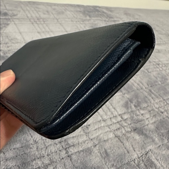 Prada Midnight Blue Leather Bifold Wallet - Picture 7 of 12